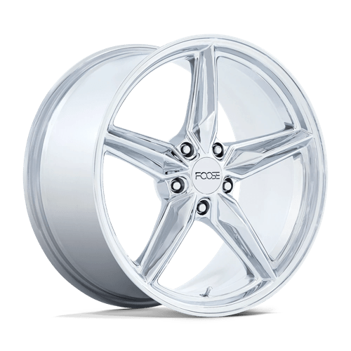 Foose 1PC F173199513+45 F173 19X9.5 5X120 CHROME 45MM - Truck Part Superstore