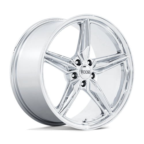 Foose 1PC F173201113+43 F173 20X11 5X120 CHROME 43MM - Truck Part Superstore