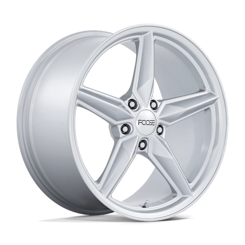 Foose 1PC F174199513+45 F174 19X9.5 5X120 G-SLVR 45MM - Truck Part Superstore