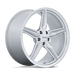 Foose 1PC F174200066+35 F174 20X10 5X4.5 G-SLVR 35MM - Truck Part Superstore