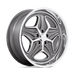 Foose 1PC F17222906155 F172 22X9 5X4.75 ANTH-MACH 15MM - Truck Part Superstore