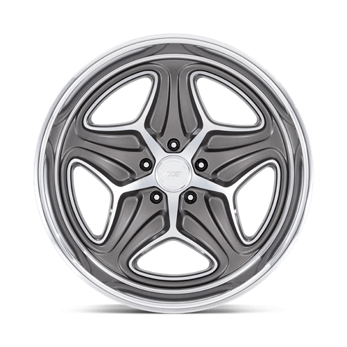 Foose 1PC F17222057360 F172 22X10.5 5X5.0 ANTH-MACH 6MM - Truck Part Superstore