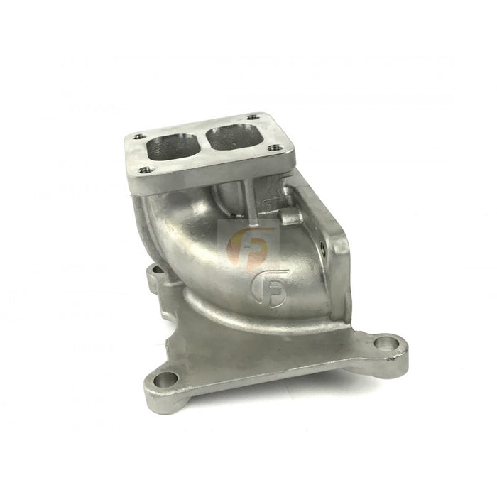 Fleece Performance FPE-34226 4.4 Inch Stainless Steel T4 Duramax Turbo Pedestal without Wastegate Fleece Performance - Truck Part Superstore