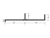 Fleece Performance FPE-34257-A Universal Pre-Formed 5/8 Inch Coolant Hose with 90 Degree Ends and T-fitting Fleece Performance - Truck Part Superstore