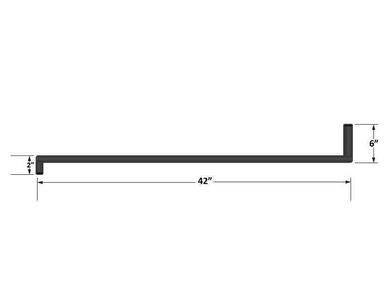 Fleece Performance FPE-34574-A Universal Pre-Formed 5/8 Inch Coolant Hose with 90 Degree Ends Fleece Performance - Truck Part Superstore