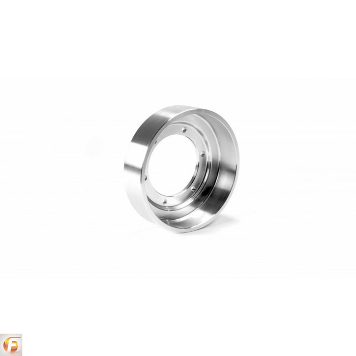 Fleece Performance FPE-34659-AL 2013-2018 Cummins Fan Drive Pulley Bare Aluminum Finish Fleece - Truck Part Superstore