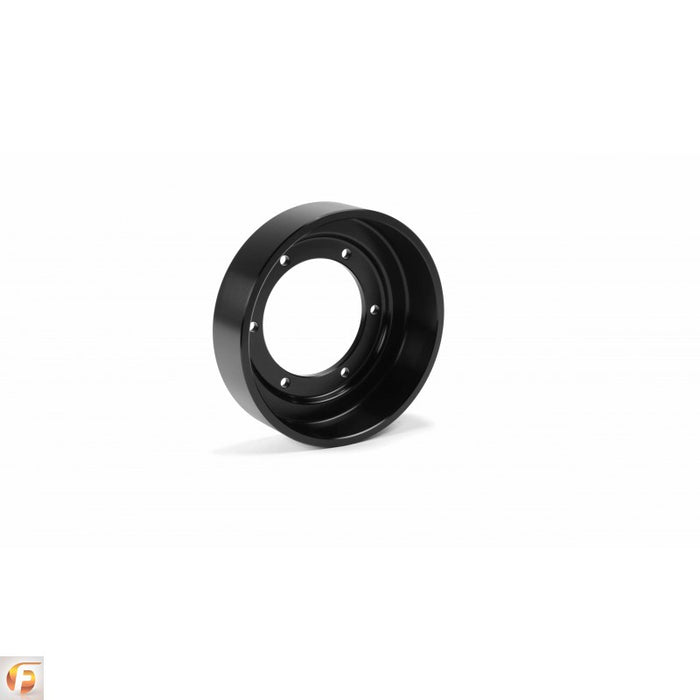 Fleece Performance FPE-34659-BLK Billet Aluminum Fan Drive Pulley Black Anodized Finish Fleece Performance - Truck Part Superstore
