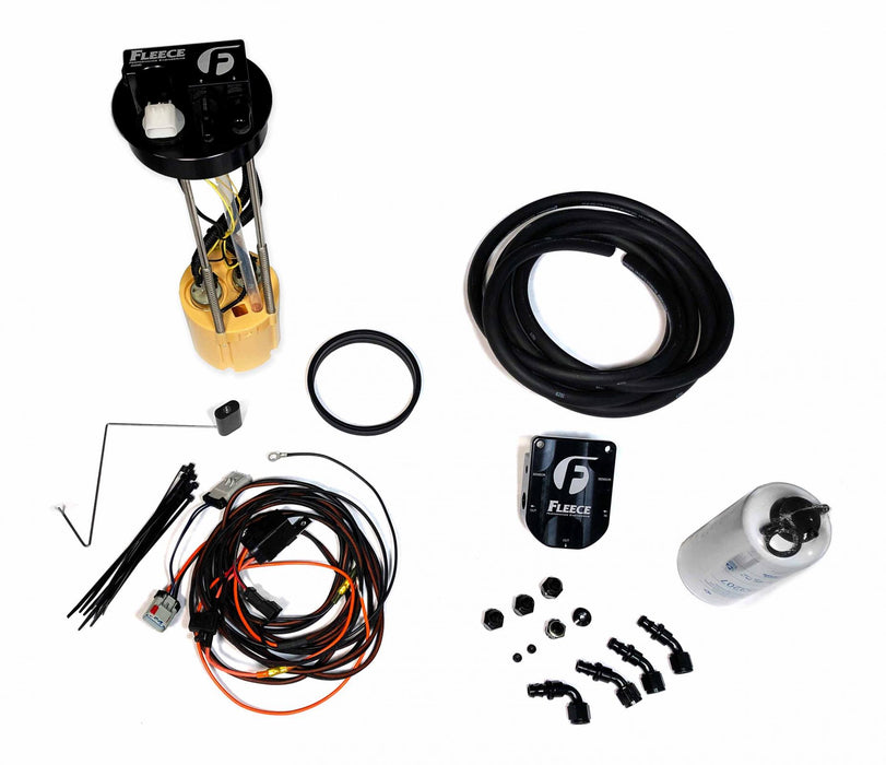 Fleece Performance FPE-34754 Fuel System Upgrade Kit with PowerFlo Lift Pump for 98.5-2002 Dodge Cummins Fleece Performance - Truck Part Superstore