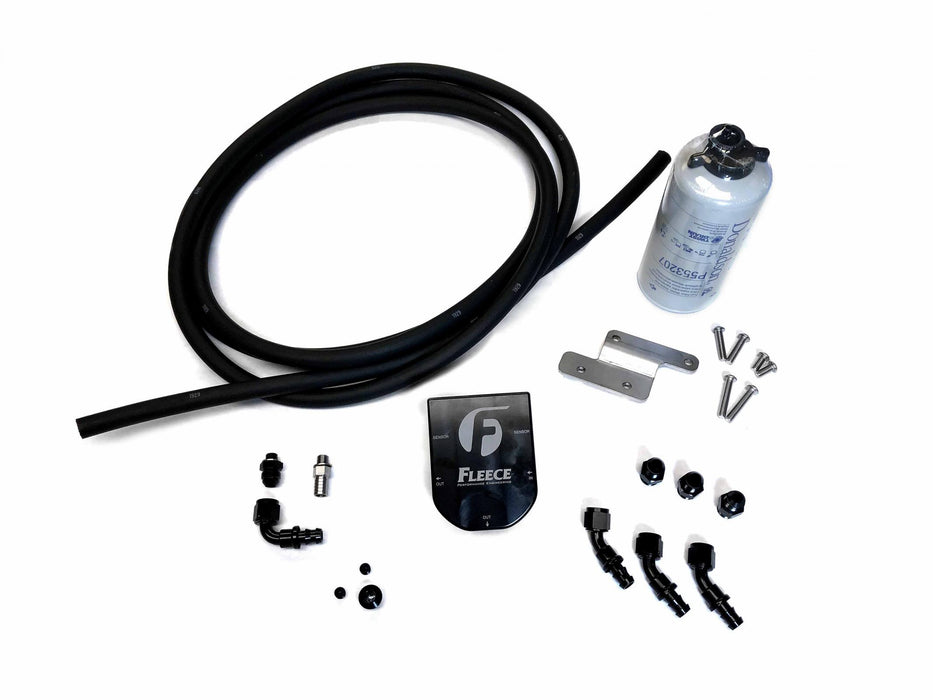 Fleece Performance FPE-34783 2003 - 2018 Dodge Cummins Auxiliary Fuel Filter Kit Fleece Performance - Truck Part Superstore