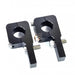 Fleece Performance FPE-CLNT-HS-BRKT 2003-2018 Cummins Coolant Bypass Hose Brackets set of 2 Fleece Performance - Truck Part Superstore