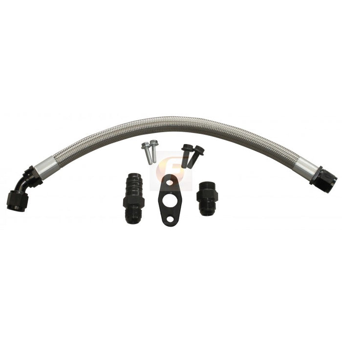 Fleece Performance FPE-CTDT-KIT Cummins Turbo Drain Tube Kit For 2nd Gen Swaps Fleece Performance - Truck Part Superstore