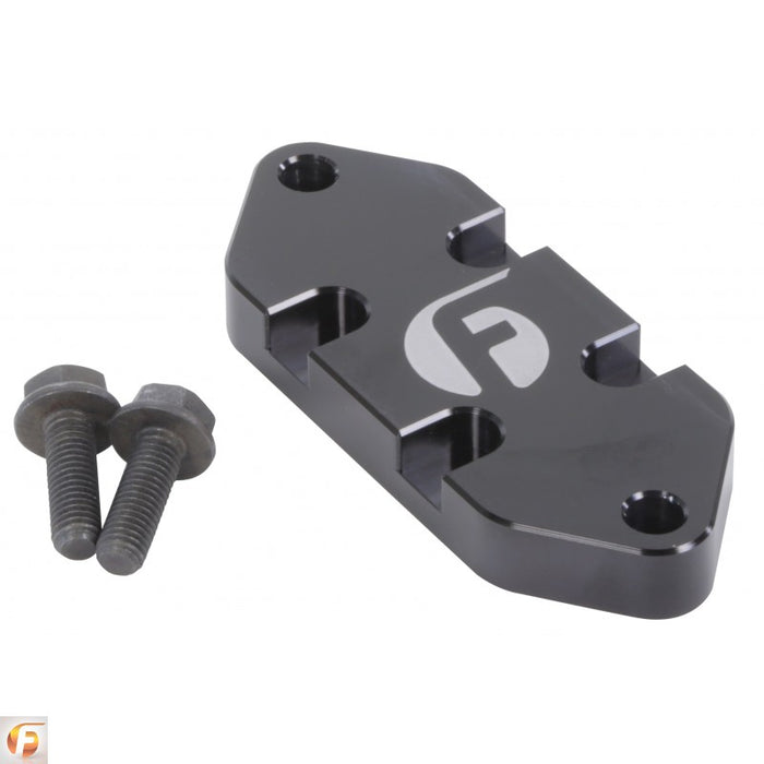 Fleece Performance FPE-DMAX-CBOP Duramax Billet Coolant Block Off Plate 2001-2017 Fleece Performance - Truck Part Superstore