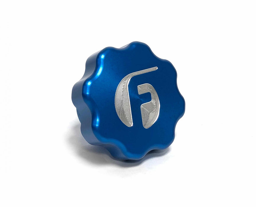 Fleece Performance FPE-DMAX-OC-BLU 2001-2016 Duramax Oil Cap Blue Fleece Performance - Truck Part Superstore