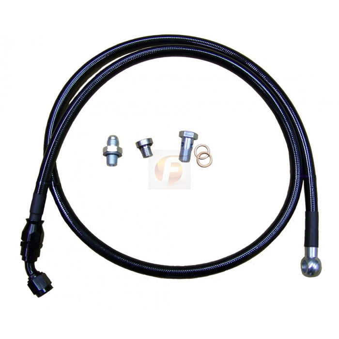 Fleece Performance FPE-DTFL-VNT Duramax Factory Style Garrett VNT Turbocharger Remote Oil Feed Line Kit Fleece Performance - Truck Part Superstore