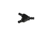 Fleece Performance FPE-FIT-Y06-BLK 3/8 Inch Black Anodized Aluminum Y Barbed Fitting (For -6 Pushlock Hose) Fleece Performance - Truck Part Superstore