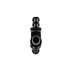 Fleece Performance FPE-FIT-Y08-BLK 1/2 Inch Black Anodized Aluminum Y Barbed Fitting (For -8 Pushlock Hose) Fleece Performance - Truck Part Superstore