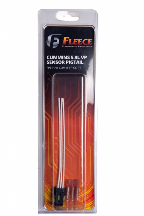 Fleece Performance FPE-HAR-CUMM-VP-CC-PT Cummins 5.9L VP Crankshaft and Camshaft Sensor 6.0 Inch Pigtail Fleece Performance - Truck Part Superstore