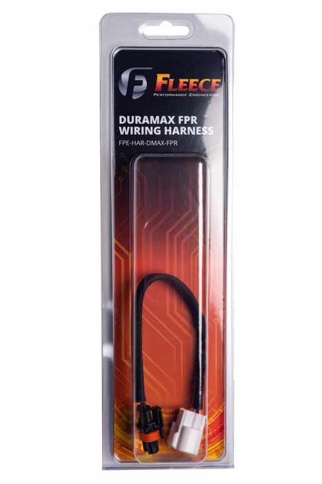Fleece Performance FPE-HAR-DMAX-FPR Fuel Pressure Regulator Wiring Harness for 2006-2010 6.6L Duramax Fleece Performance - Truck Part Superstore