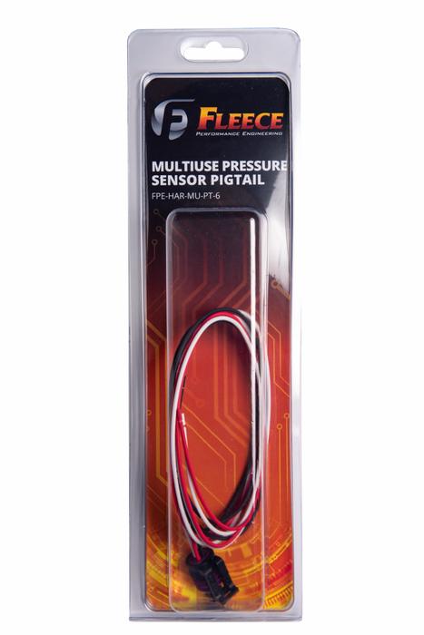 Fleece Performance FPE-HAR-MU-PT-6 Multiuse Pressure Sensor 36 Inch Pigtail Fleece Performance - Truck Part Superstore