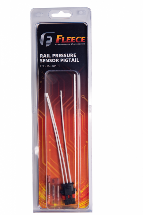 Fleece Performance FPE-HAR-RP-PT Rail Pressure Sensor 6 Inch Pigtail Fleece Performance - Truck Part Superstore