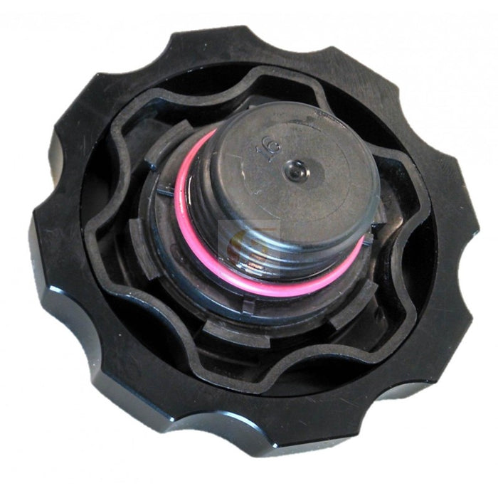 Fleece Performance FPE-OC-CR-F Cummins Billet Oil Cap Cover Black Fleece Performance - Truck Part Superstore