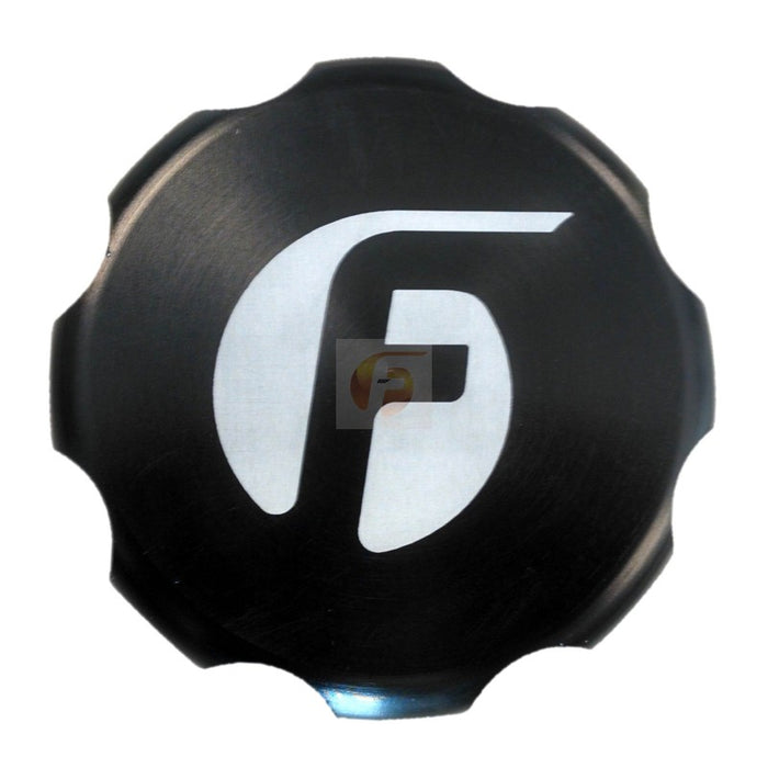 Fleece Performance FPE-OC-CR-F Cummins Billet Oil Cap Cover Black Fleece Performance - Truck Part Superstore