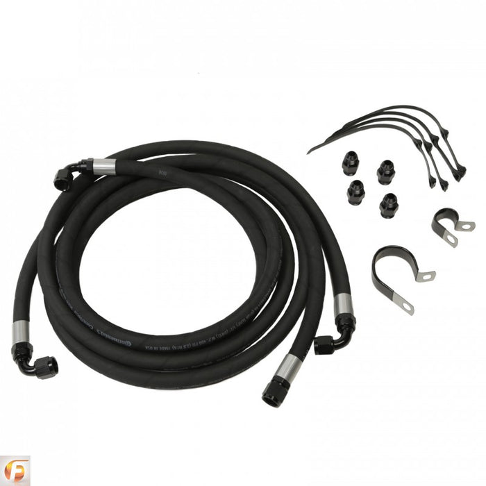 Fleece Performance FPE-TL-CUMM-1012 2010-2012 Cummins with 68RFE Replacement Transmission Line Kit Fleece Performance - Truck Part Superstore