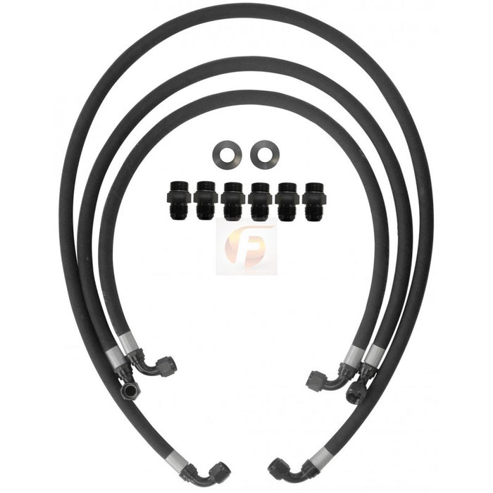 Fleece Performance FPE-TL-LB7-LLY Allison Transmission Cooler Lines For 2001-2005 LB7-LLY Fleece Performance - Truck Part Superstore