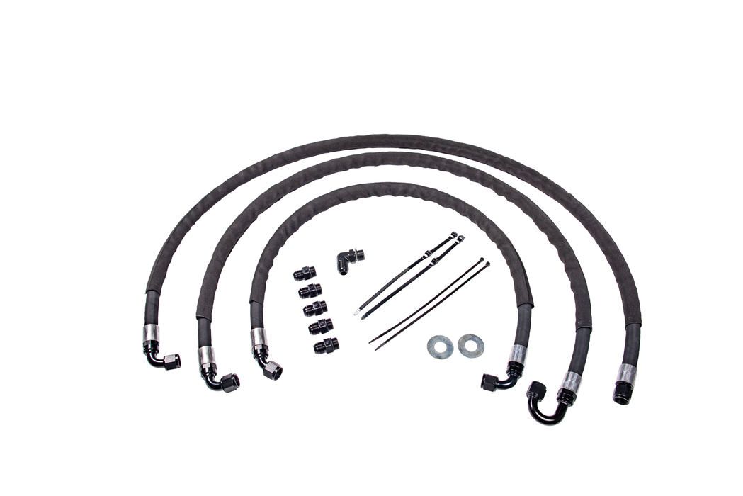 Fleece Performance FPE-TL-LML-1516 2015-2016 GM Duramax Heavy Duty Replacement Transmission Cooler Lines 2015-2016 GM 2500/3500 Fleece Performance - Truck Part Superstore