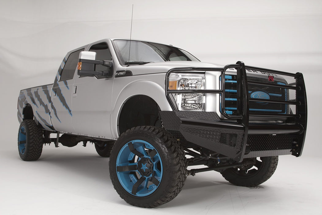 Fab Fours FS05-S1260-1 Black Steel Front Ranch Bumper - Truck Part Superstore
