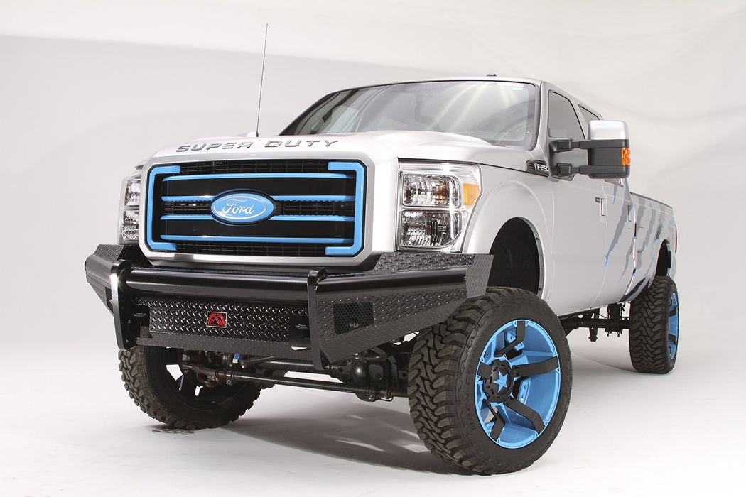 Fab Fours FS05-S1261-1 Black Steel Front Ranch Bumper - Truck Part Superstore