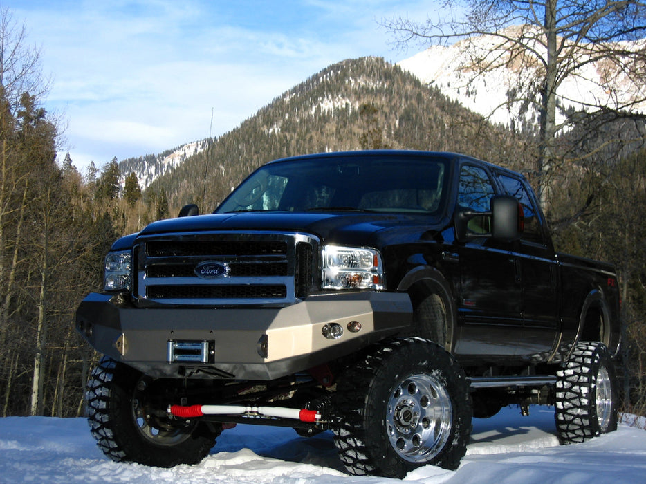 Fab Fours FS05-A1251-B Premium Heavy Duty Winch Front Bumper - Truck Part Superstore