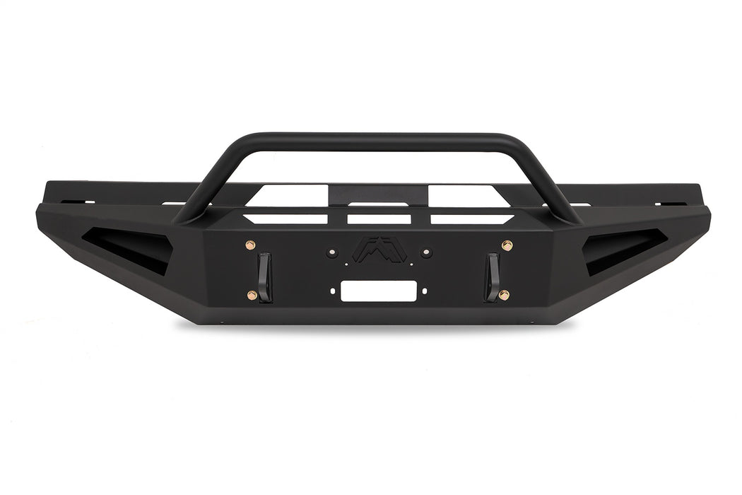 Fab Fours FS08-RS1962-1 Red Steel Front Bumper; w/Pre-Runner Guard; - Truck Part Superstore