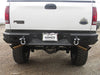 Fab Fours FS08-W1350-B Heavy Duty Rear Bumper; Uncoated/Paintable; Incl. 0.75 in. D-Ring Mount; [AWSL]; - Truck Part Superstore