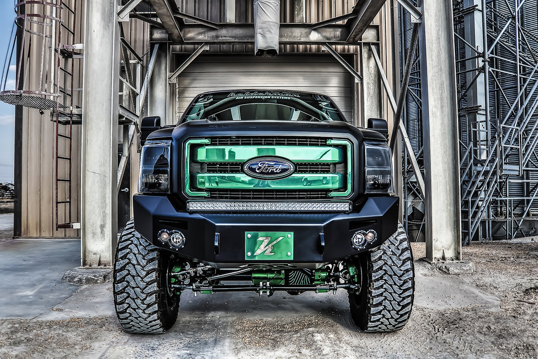 Fab Fours FS11-A2551-B Premium Heavy Duty Winch Front Bumper - Truck Part Superstore