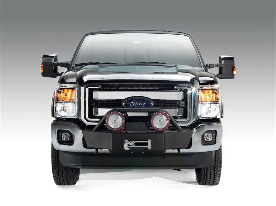 Fab Fours FS11-N2550-1 Winch Mount; 2 Stage Black Powder Coated; - Truck Part Superstore