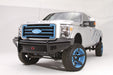 Fab Fours FS11-S2561-1 Black Steel Front Ranch Bumper - Truck Part Superstore