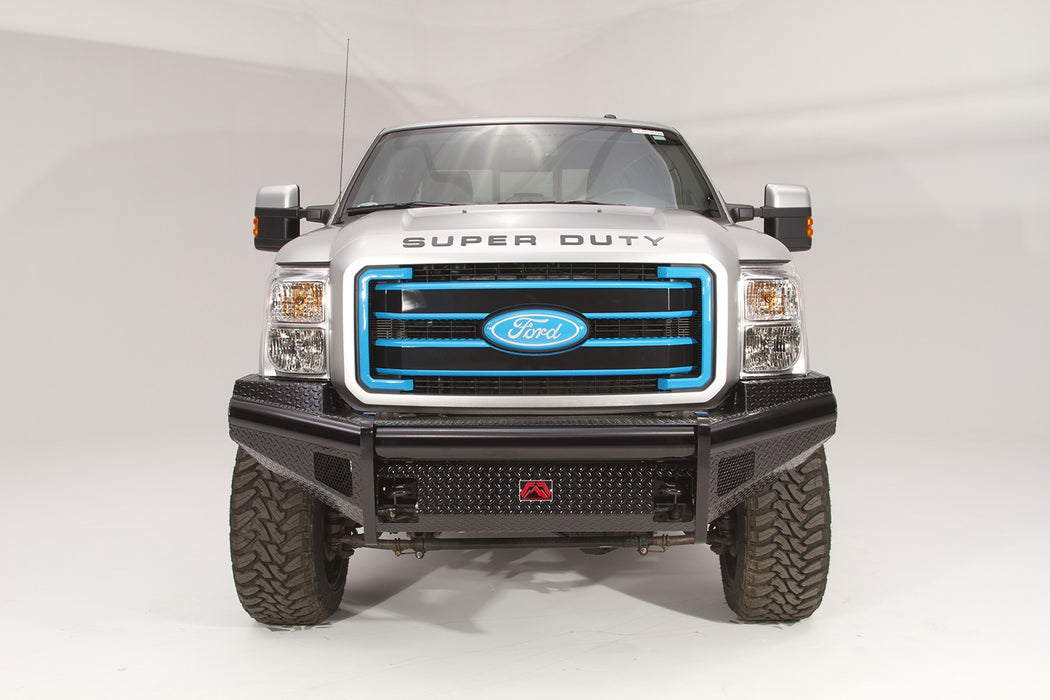 Fab Fours FS11-S2561-1 Black Steel Front Ranch Bumper - Truck Part Superstore