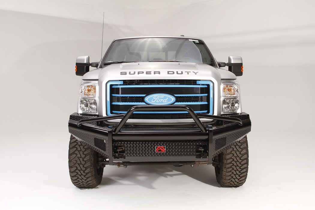 Fab Fours FS11-S2562-1 Black Steel Front Ranch Bumper - Truck Part Superstore