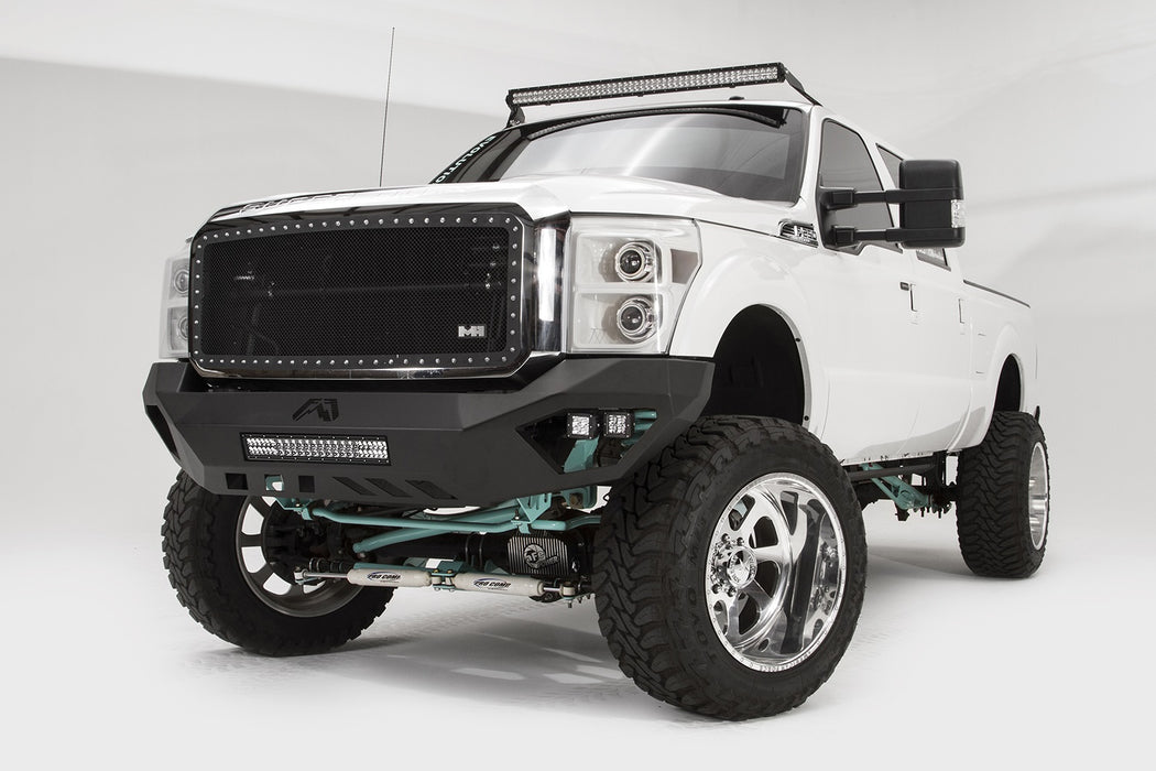 Fab Fours FS11-V2651-B Vengeance Front Bumper; Uncoated/Paintable; No Guard; [AWSL]; - Truck Part Superstore