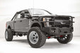 Fab Fours FS17-A4150-1 Premium Winch Front Bumper; 2 Stage Black Powder Coated; w/Full Grill Guard; - Truck Part Superstore