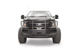 Fab Fours FS17-N4170-1 Winch Mount; Powder Coated; Front; w/Full Grill Guard; - Truck Part Superstore
