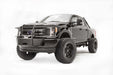 Fab Fours FS17-N4170-1 Winch Mount; Powder Coated; Front; w/Full Grill Guard; - Truck Part Superstore