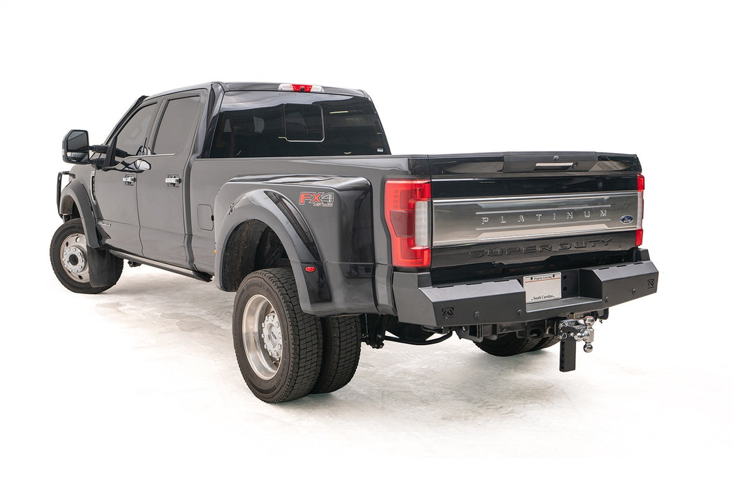 Fab Fours FS17-RT4150-1 Red Steel Rear Bumper; - Truck Part Superstore