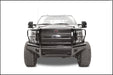 Fab Fours FS17-S4160-1 Black Steel Front Ranch Bumper - Truck Part Superstore