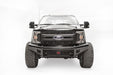 Fab Fours FS17-S4161-1 Black Steel Front Ranch Bumper - Truck Part Superstore