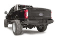 Fab Fours FS17-U4150-1 Elite Rear Ranch Bumper; 2 Stage Black Powder Coated; - Truck Part Superstore