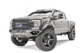 Fab Fours FS17-V4161-1 Open Fender Front Bumper; 2 Stage Black Powder Coated; w/No Guard; - Truck Part Superstore