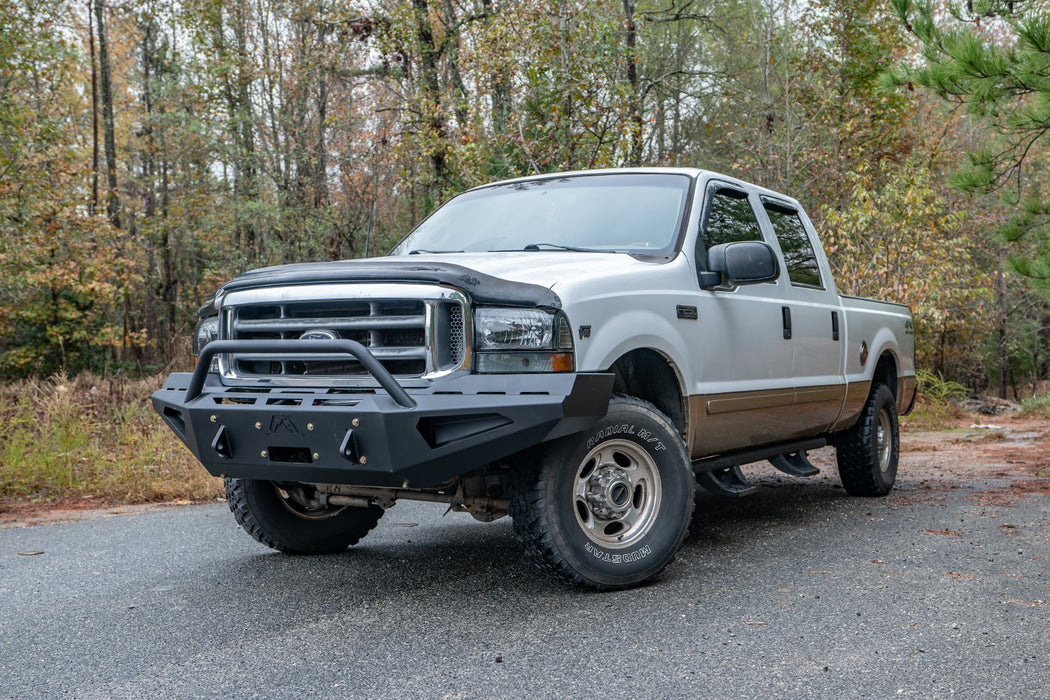 Fab Fours FS99-RS1662-1 Red Steel Front Bumper; w/Pre-Runner Guard; - Truck Part Superstore