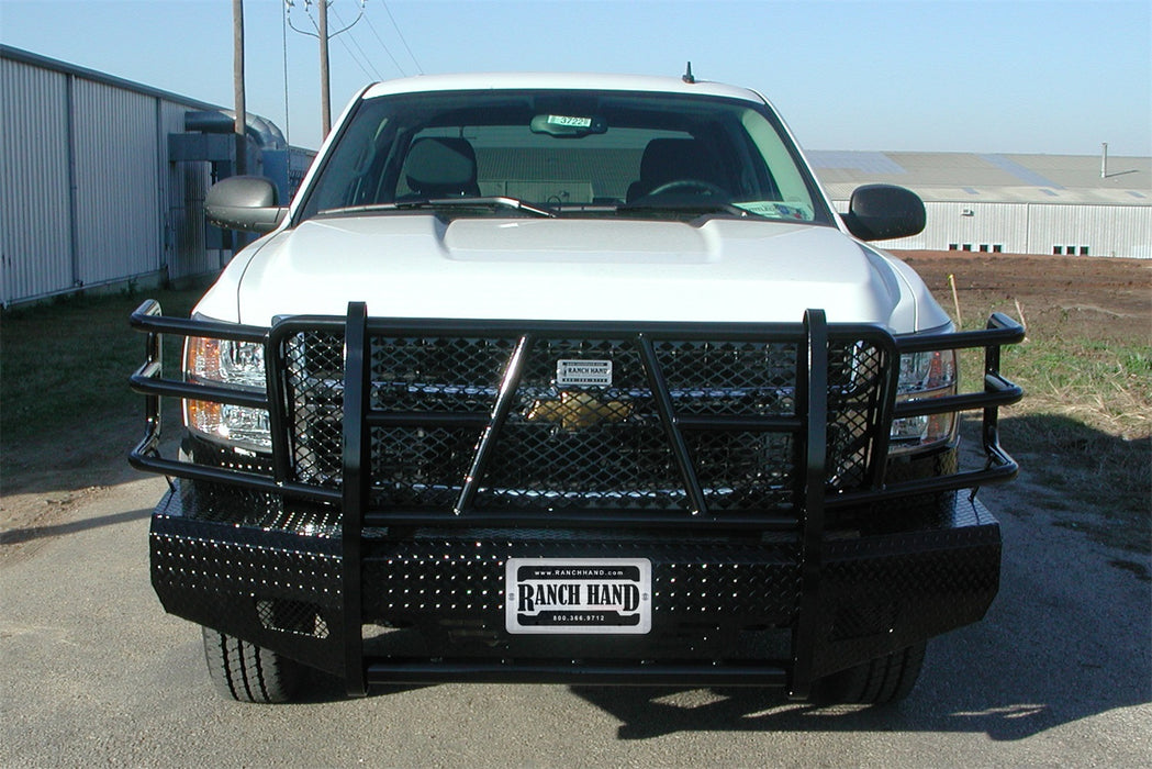 Ranch Hand FSC081BL1 Summit Series Front Bumper; Retains Factory Tow Hook And Fog Lights; - Truck Part Superstore